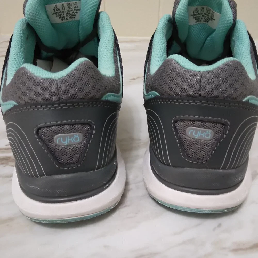 RYKA | Aries SMW Training Shoes Gray/ Teal | Size 9.5M